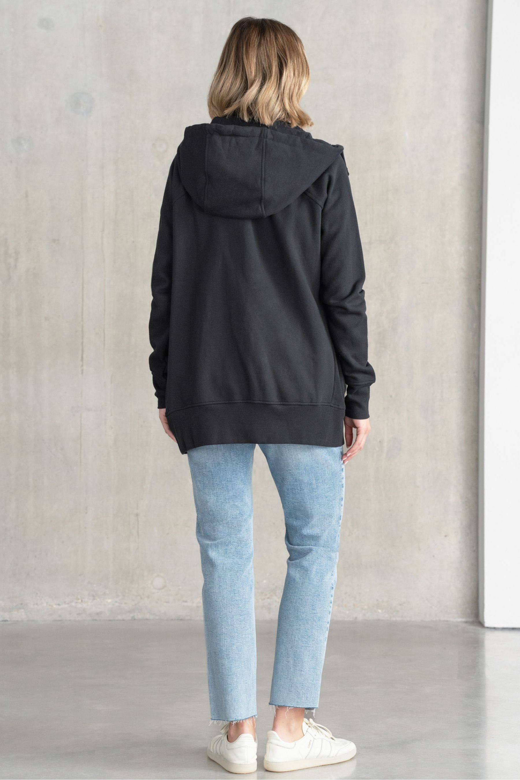 Maternity cheap zip hoodie
