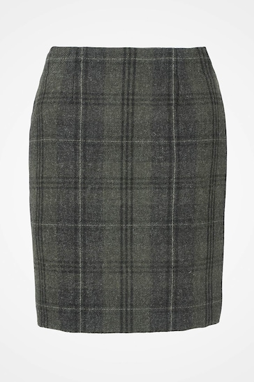 Celtic & Co. Blue Celt Wool Skirt