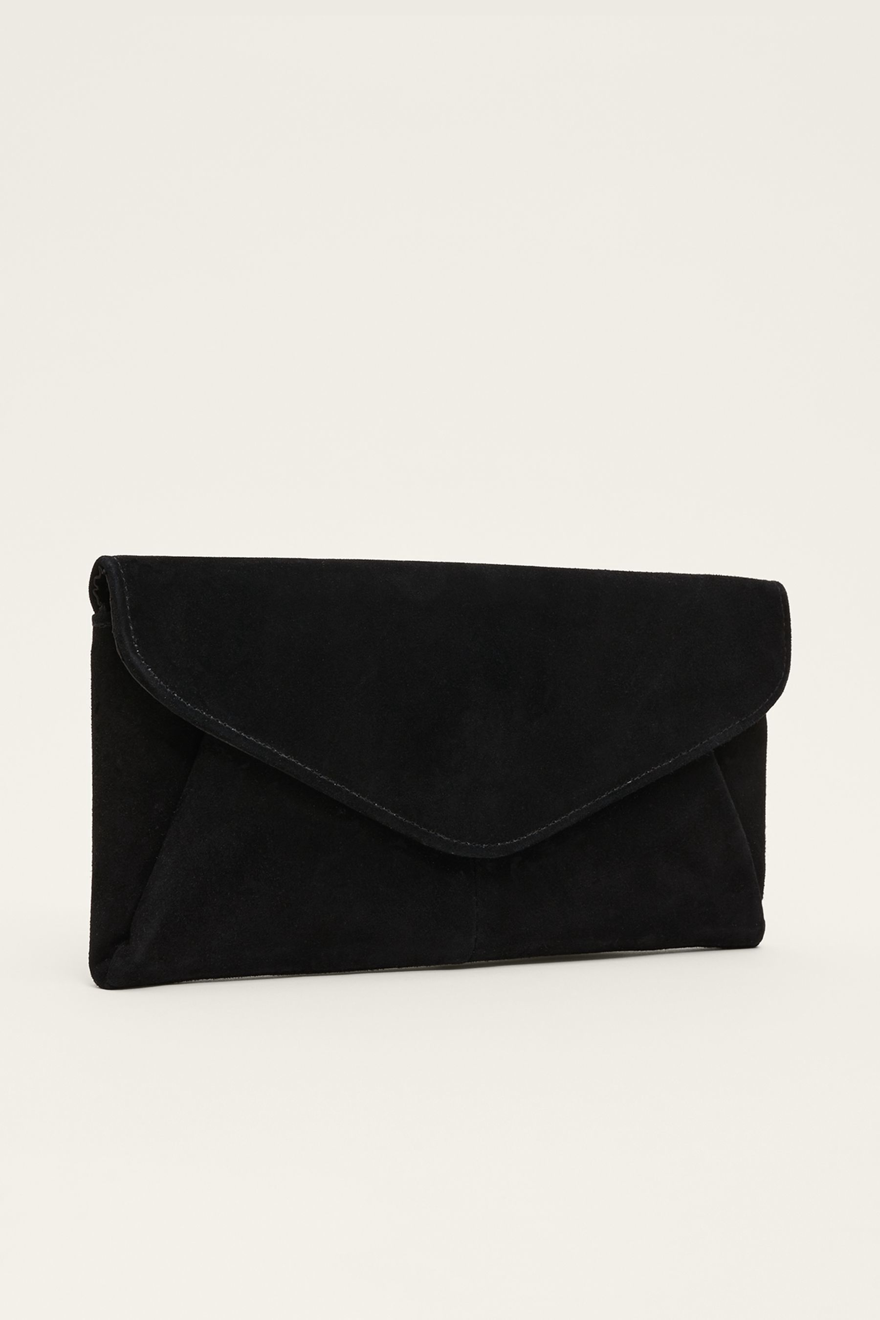 Suede envelope clutch shop