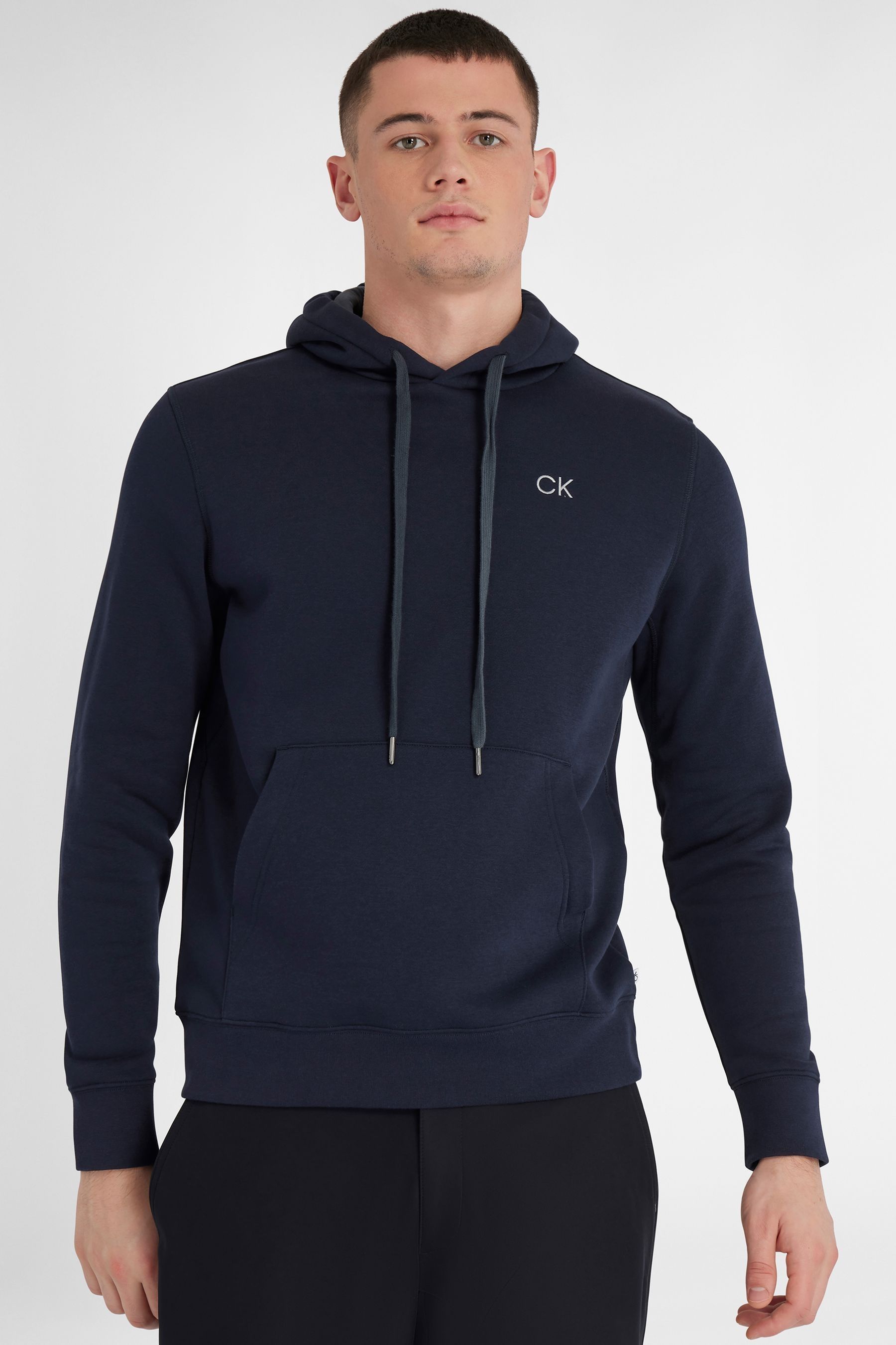 Navy blue calvin deals klein hoodie