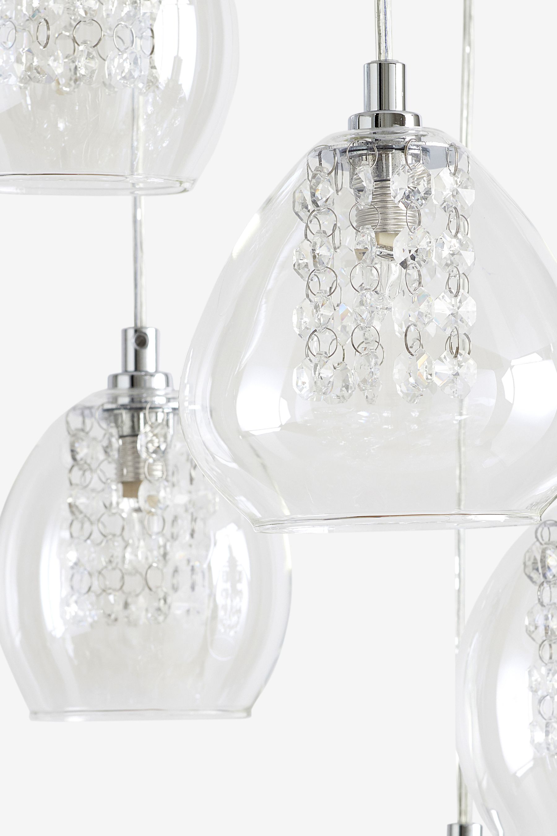 Buy Clear Bella 5 Light Cluster Ceiling Light from the Next UK