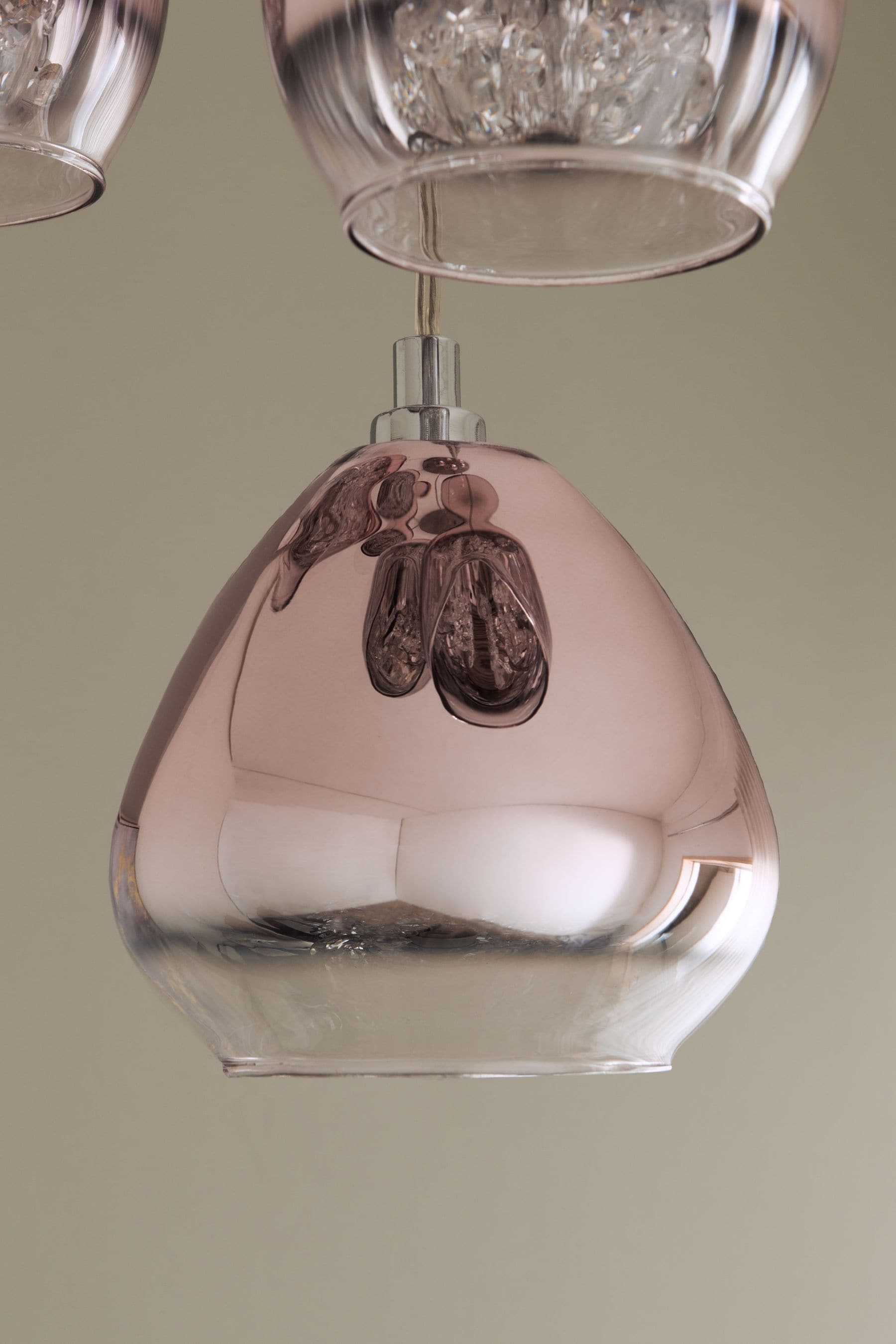 Next rose gold shop light