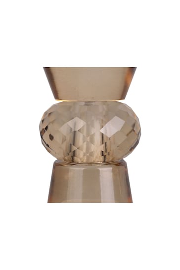 pt, Natural Crystal Art Duo Cone Candle Holder