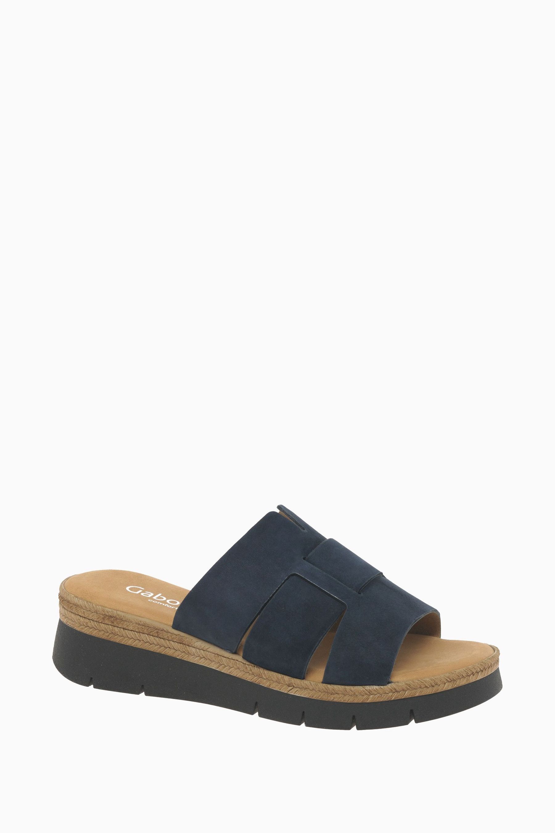 Gabor discount blue sandals