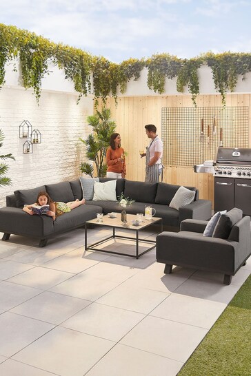 Nova Outdoor Living Grey All Weather Garden Sofa Set