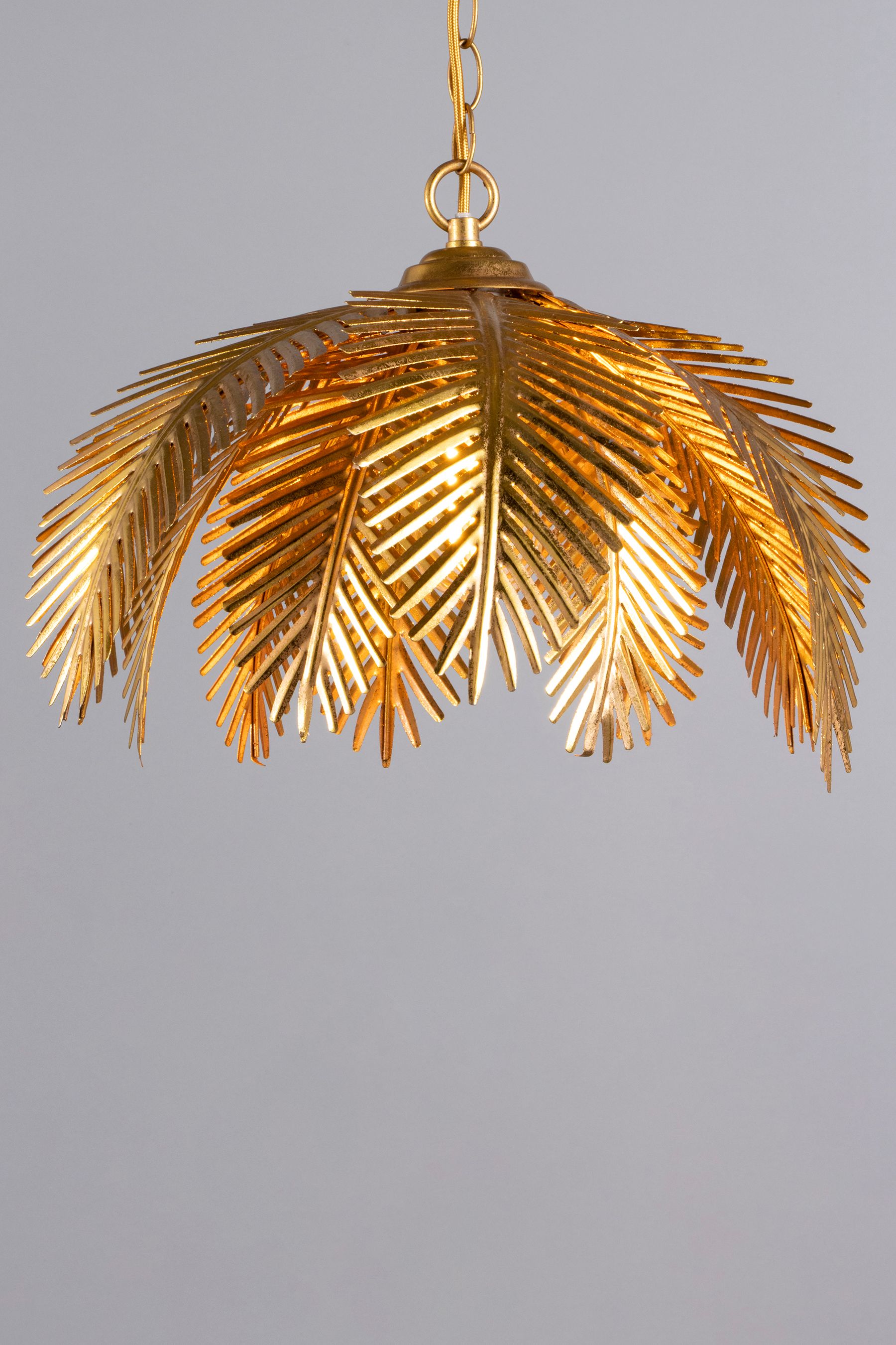 Palm outlet pendant light