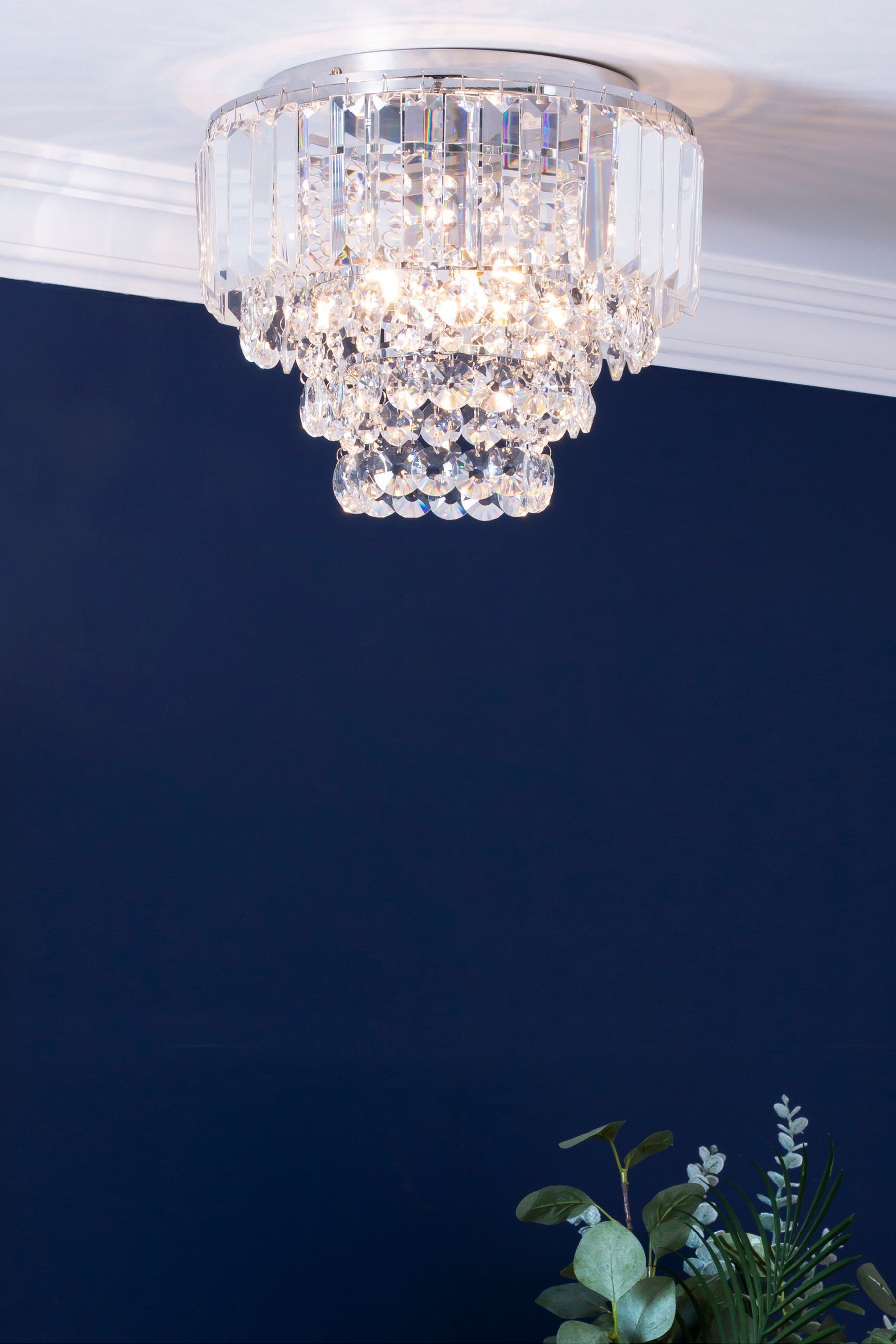Paladina flush store ceiling light
