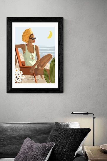 East End Prints Brown Moon Child By 83 Oranges