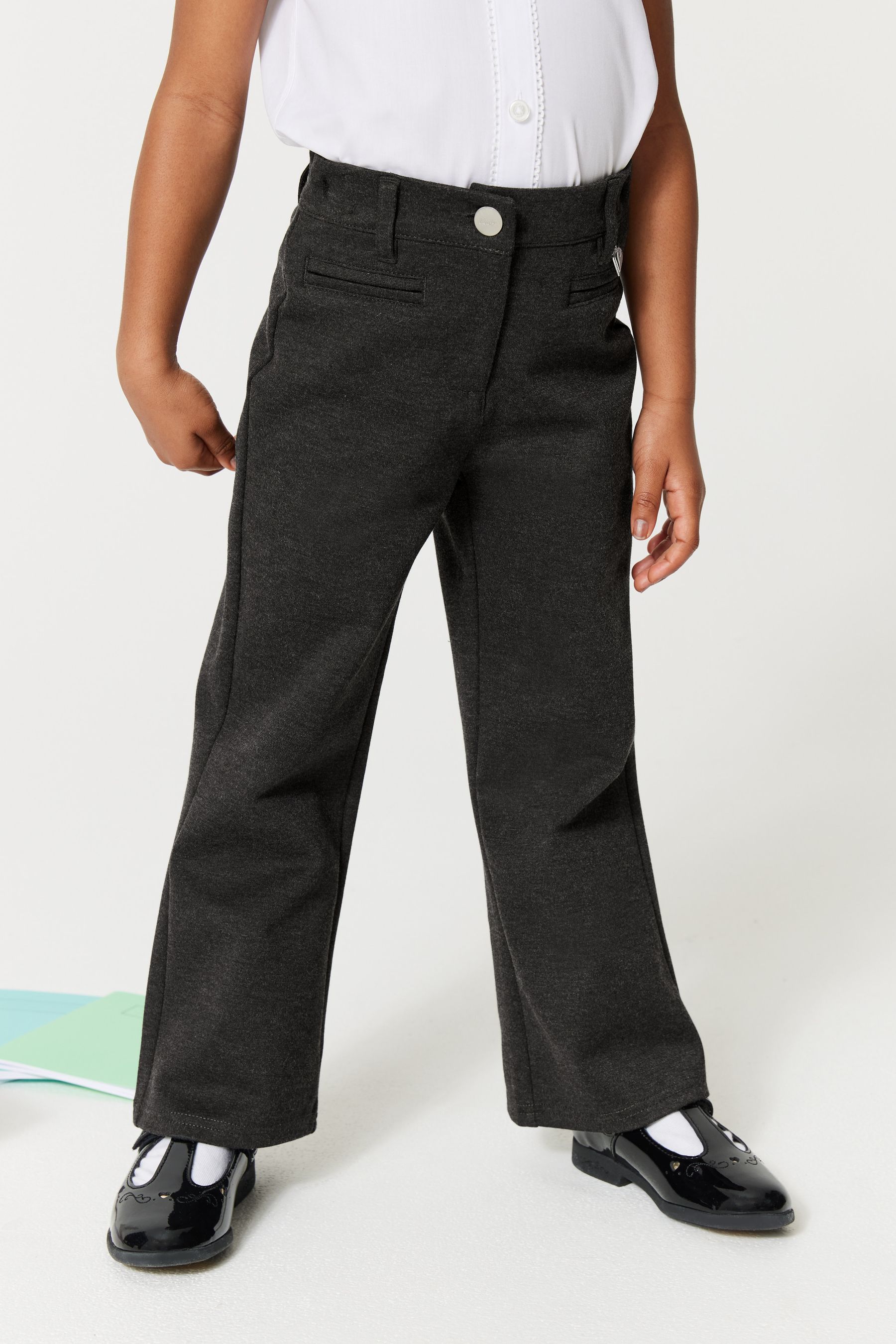 Grey school pants sales woolworths