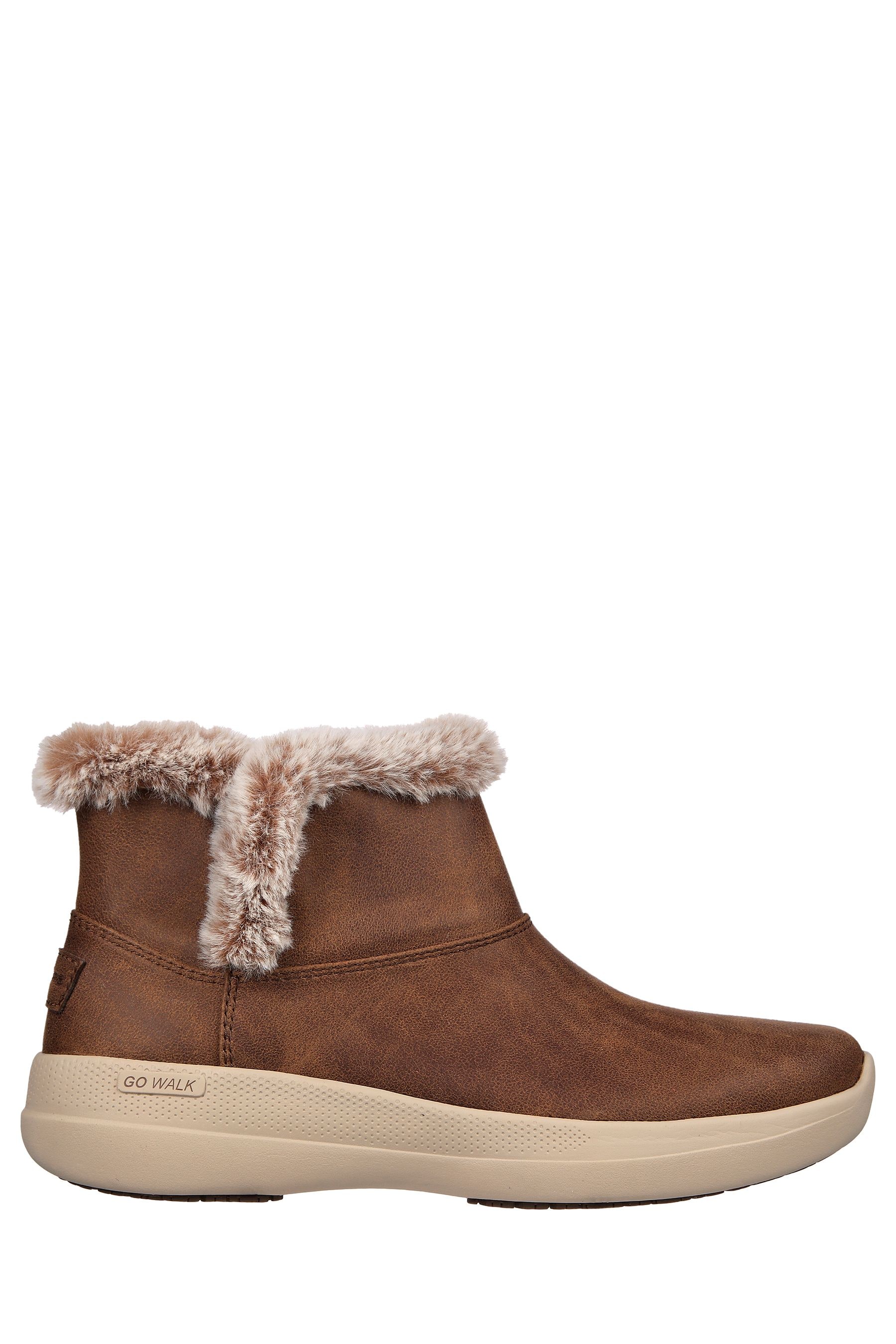 Buy Skechers Brown GO WALK Stability Womens Boots from the Next UK