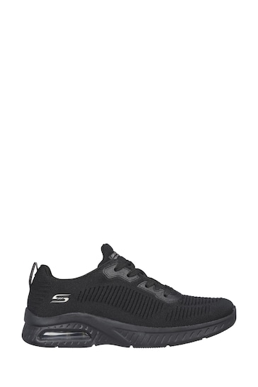 Skechers Black Squad Air Womens Trainers