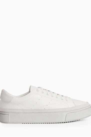 AllSaints White Trish Sneakers