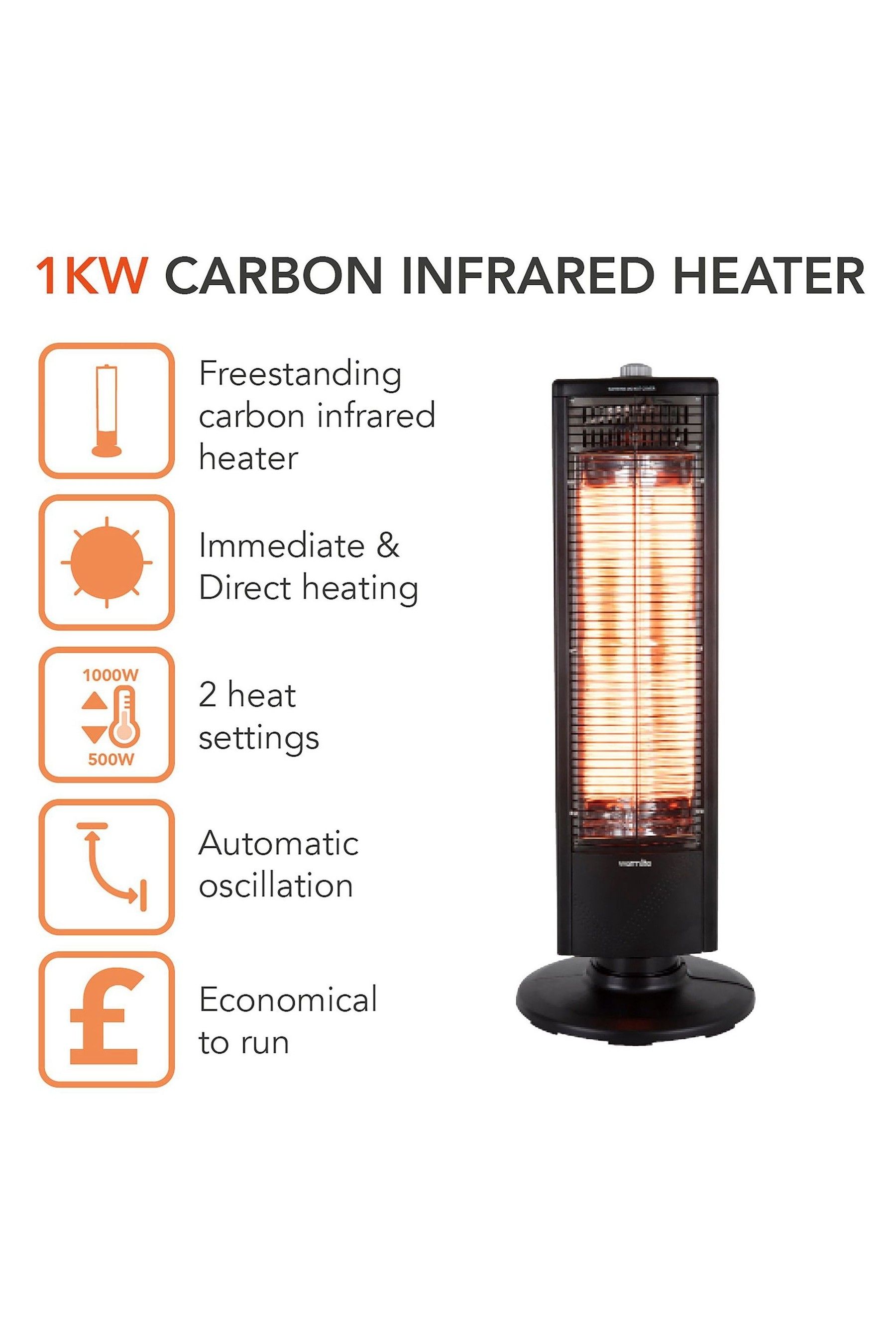 Carbon fibre on sale bulb heater