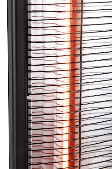 Warmlite Black WL42013 1KW Carbon Infrared Heater with Oscillation