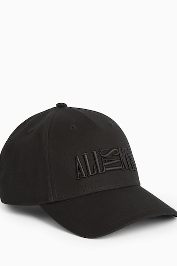 AllSaints Black Oppose Cap