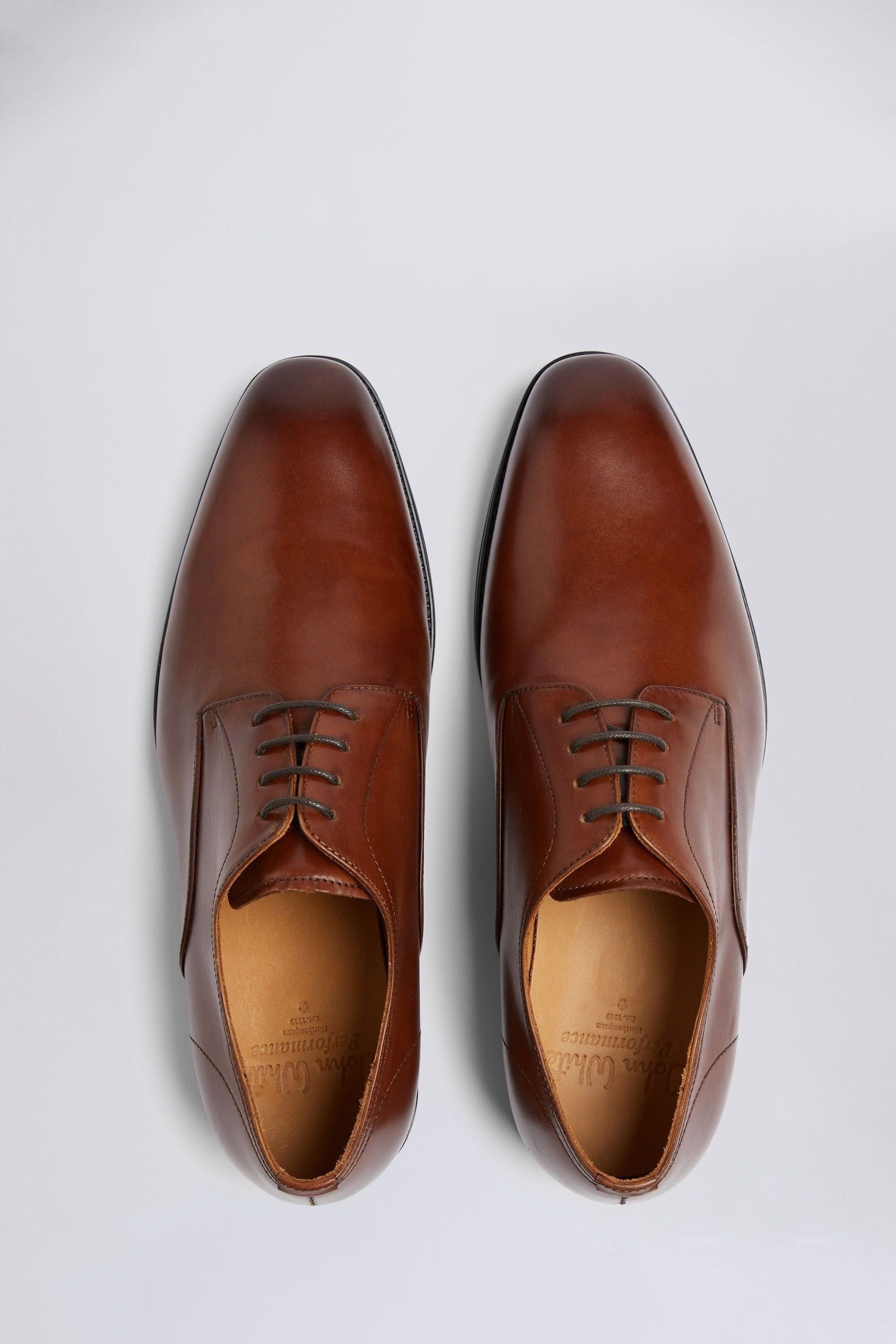 Buy MOSS Alberta Performance Leather Derby Shoes from the Next UK