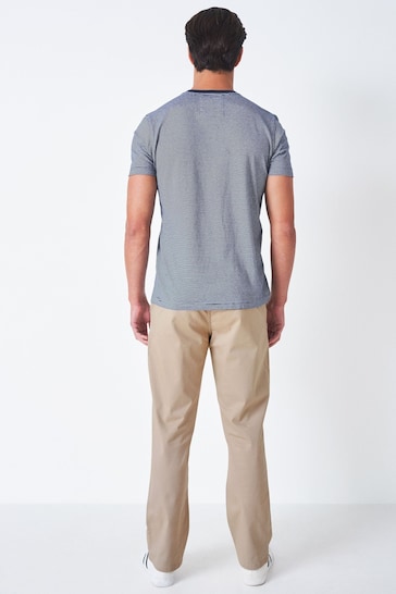 Crew Clothing Company Cotton Straight Formal Trousers