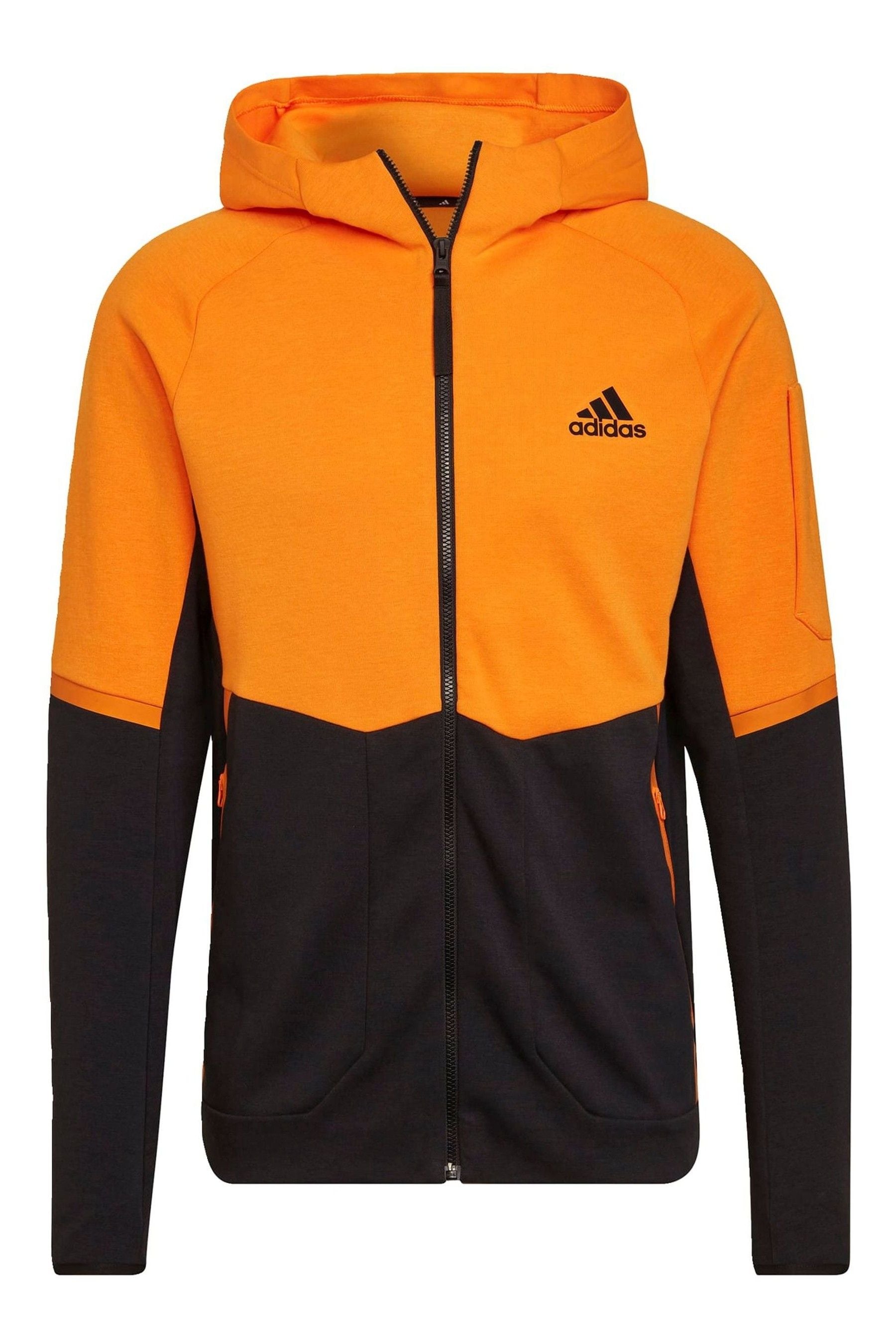 Black orange adidas jacket shop