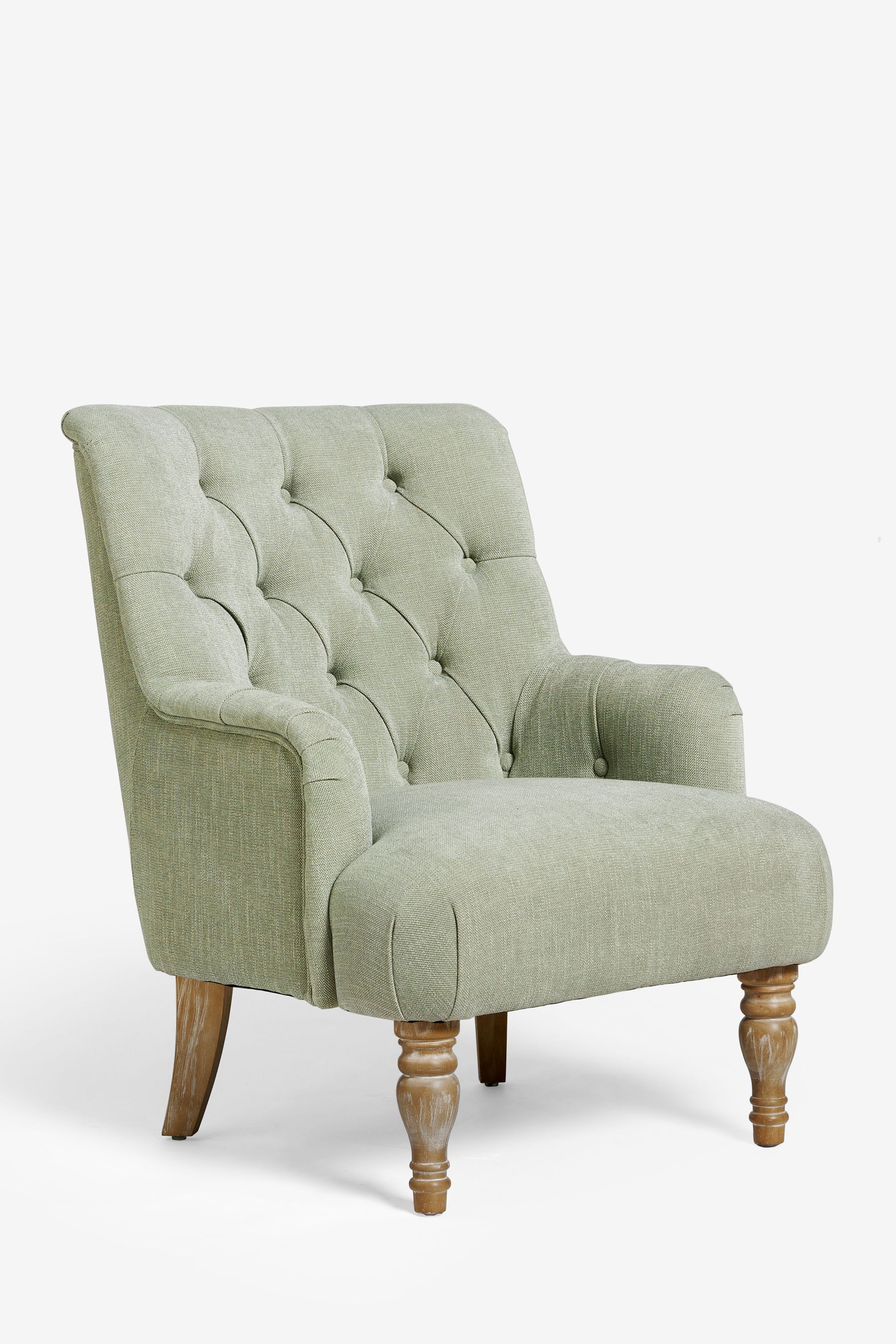 Next green shop armchair