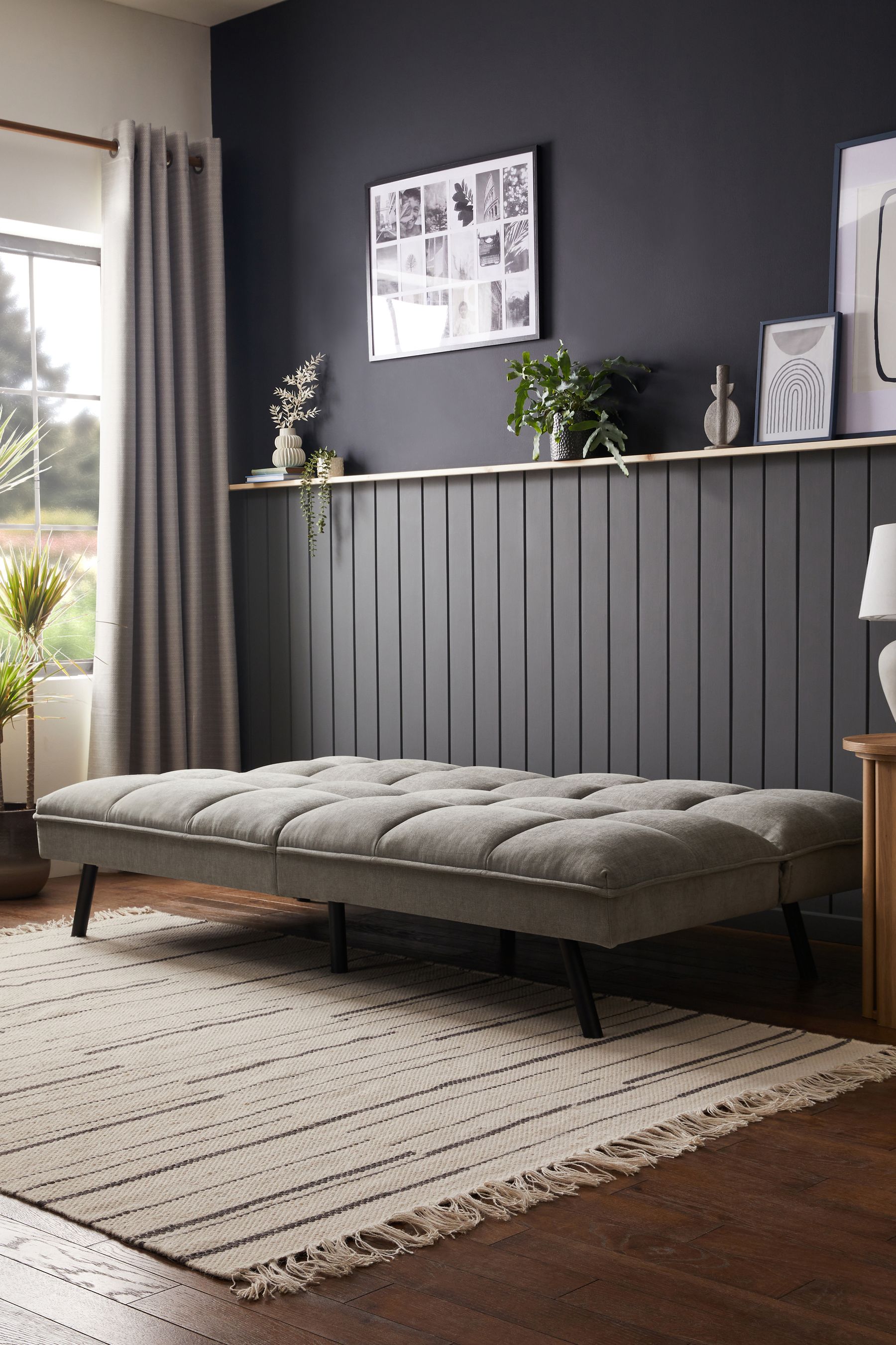 Grey pull out bed deals