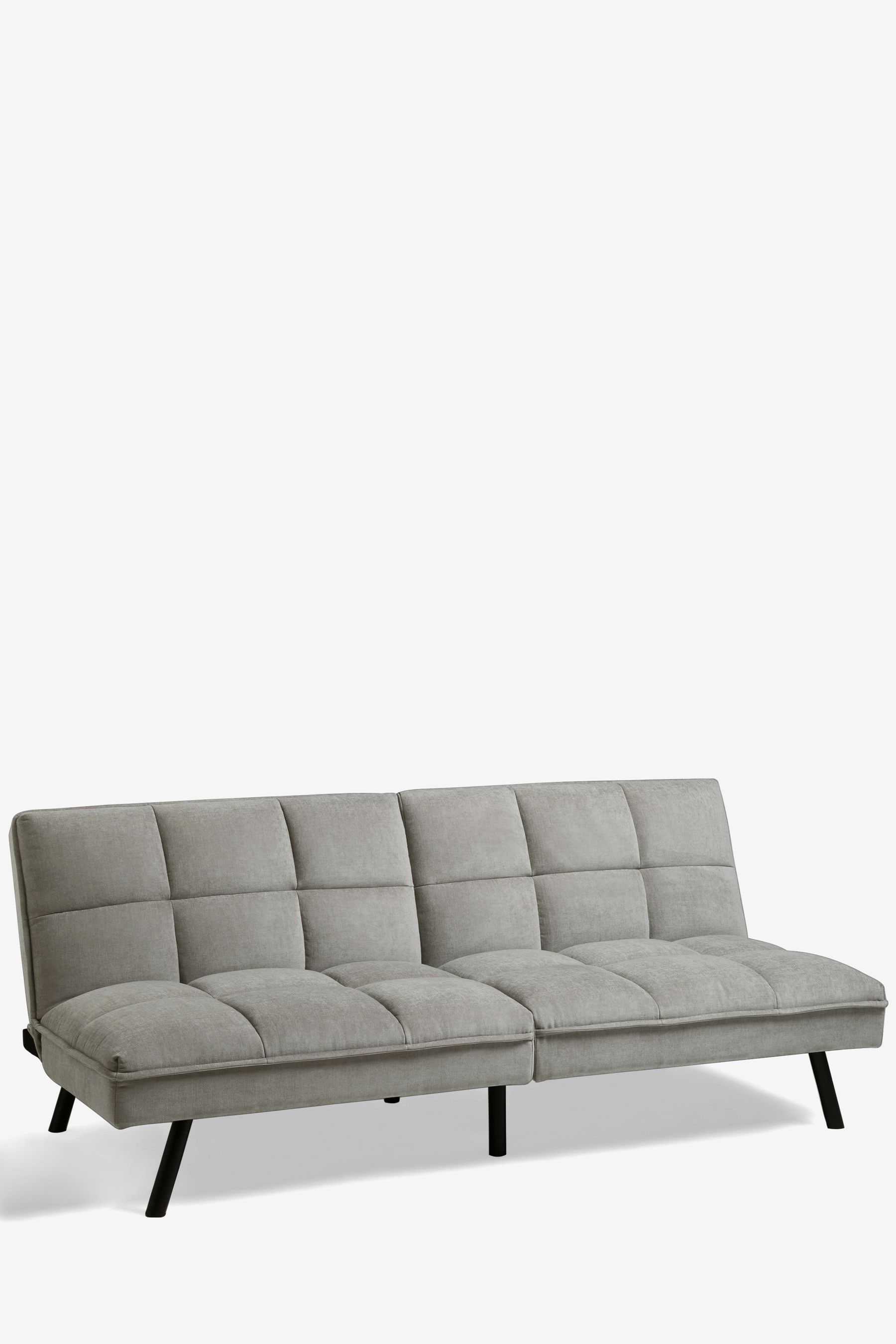 Fine Chenille Mid Grey Cole Sofa Bed