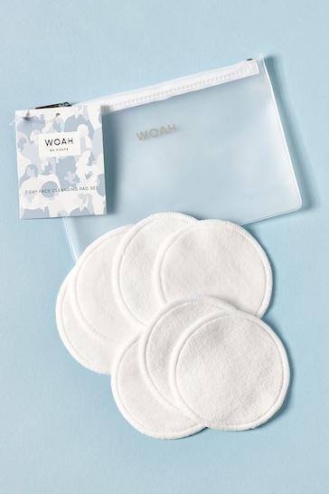 WOAH by Next Set of 7 Cleansing Face Pads