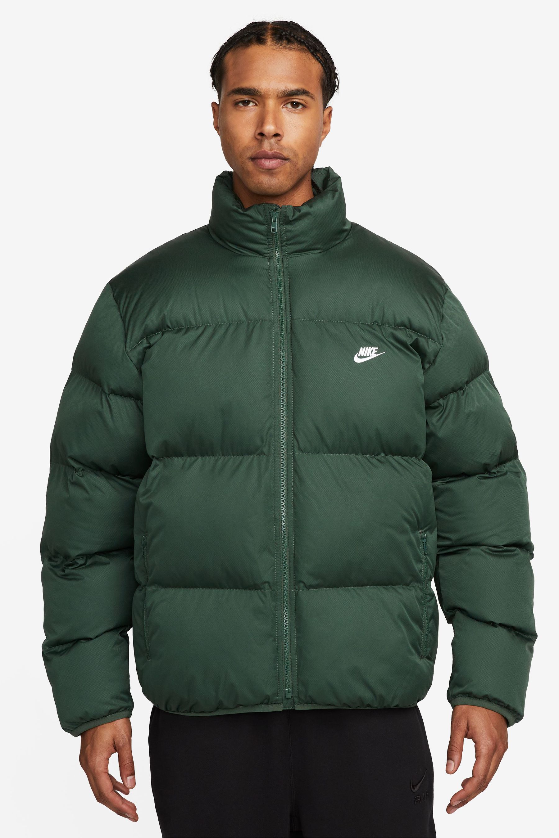 Padded shop jacket green