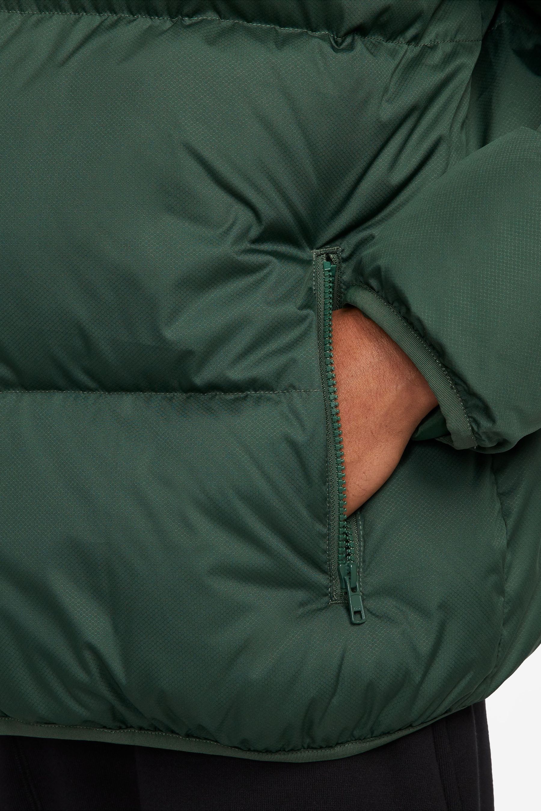 Nike puffer store jacket mens green