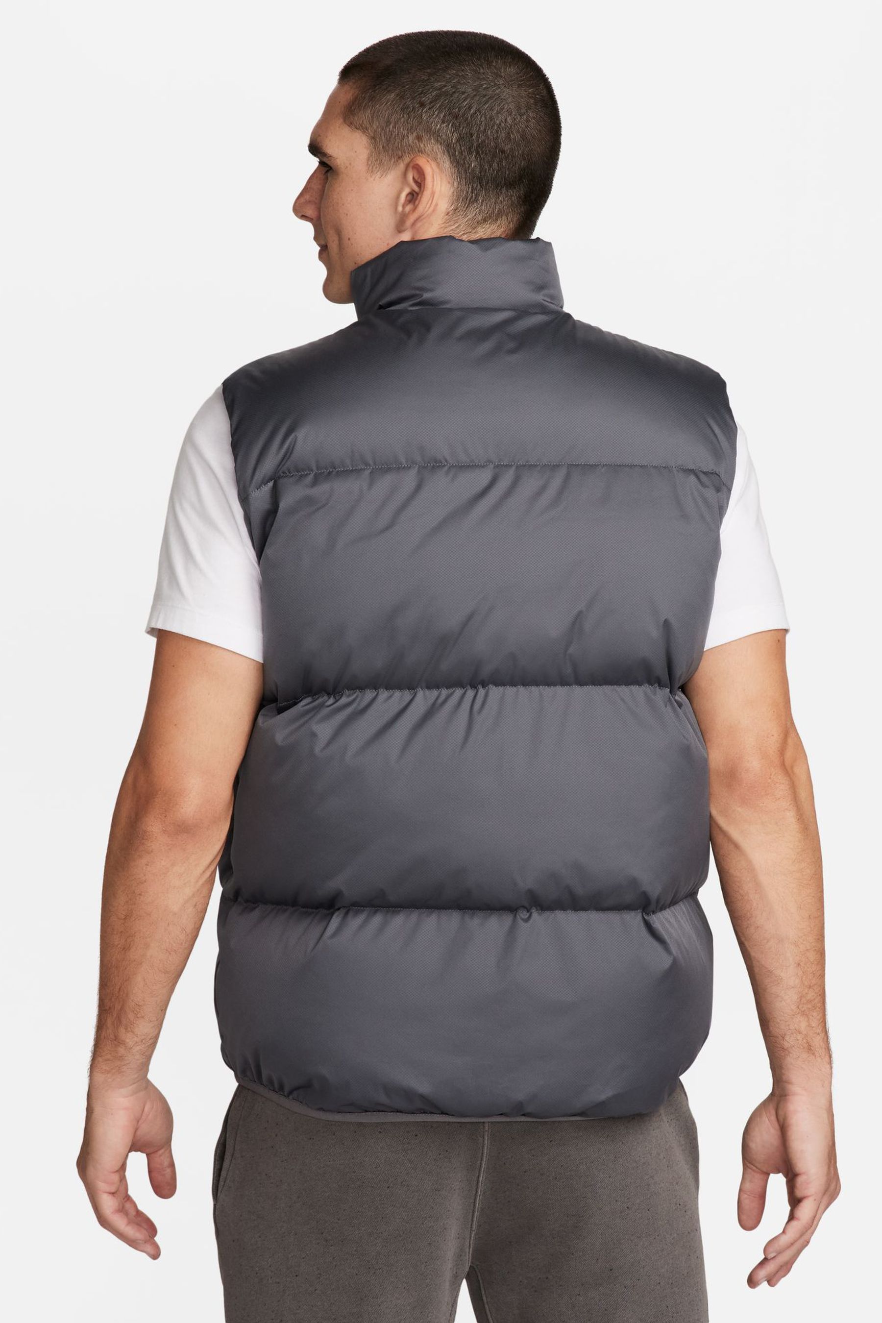 Buy Nike Grey Sportswear Primaloft Padded Gilet from the Next UK