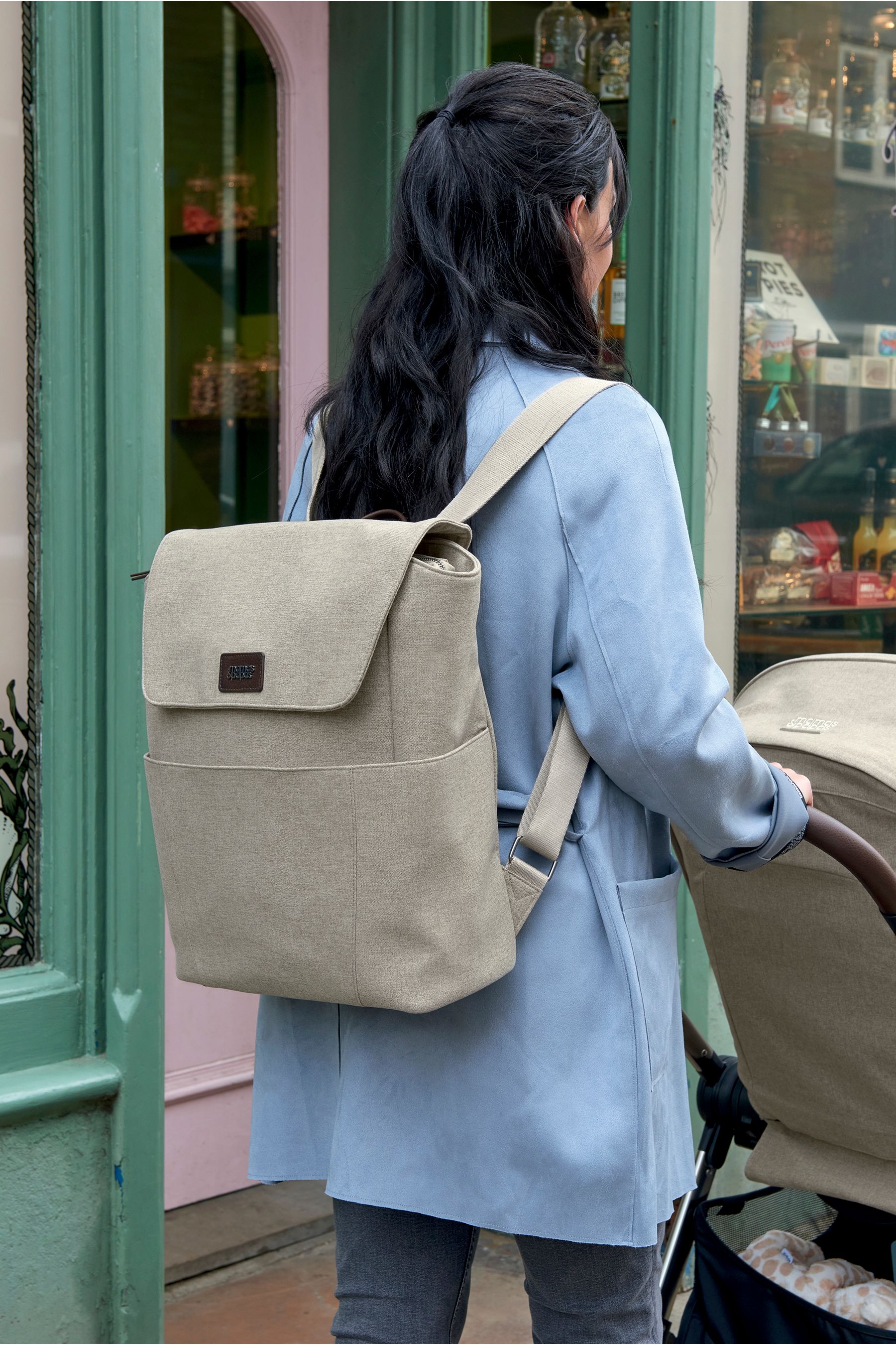 Mamas and papas black changing bag online