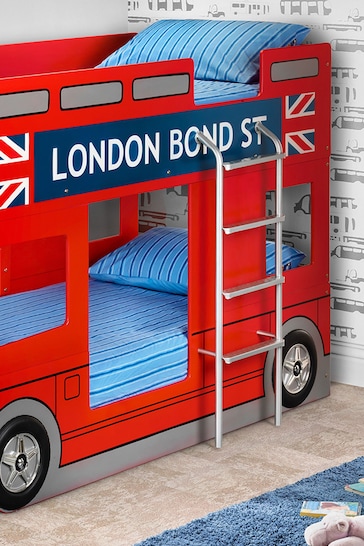 Julian Bowen Red London Bus Bunk Bed
