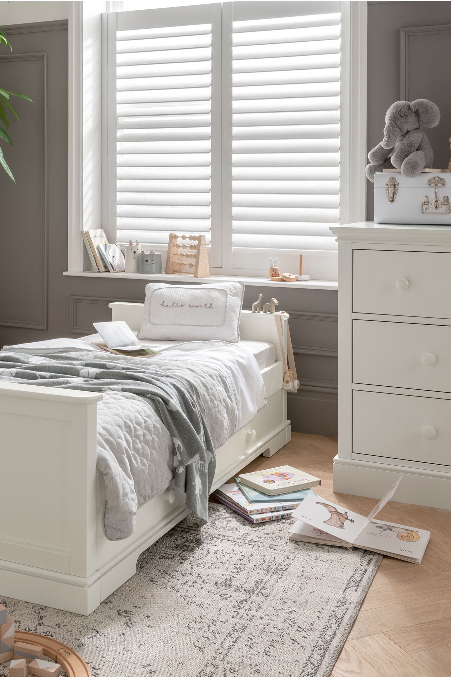 Buy Mamas Papas White Oxford 2 Piece Furniture Set from the Next UK online shop
