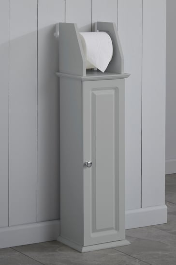Lloyd Pascal Grey Chatsworth Toilet Roll Holder