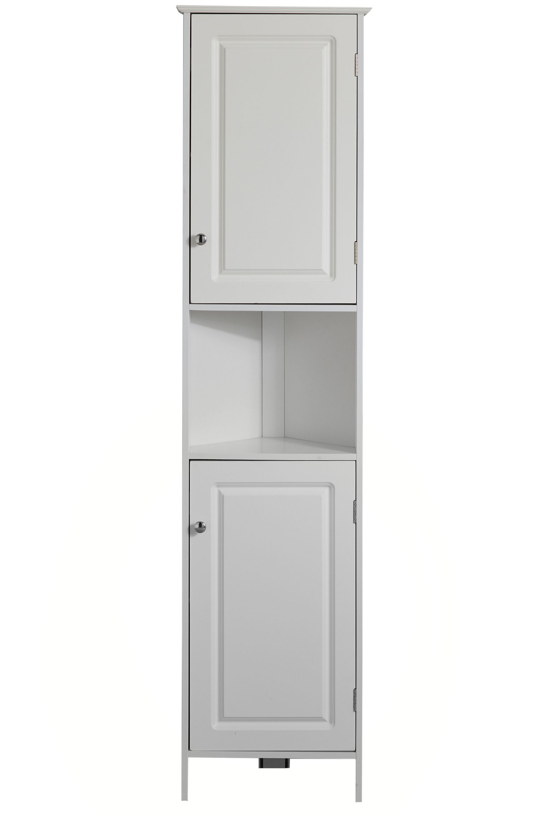 Tall corner bathroom shop unit