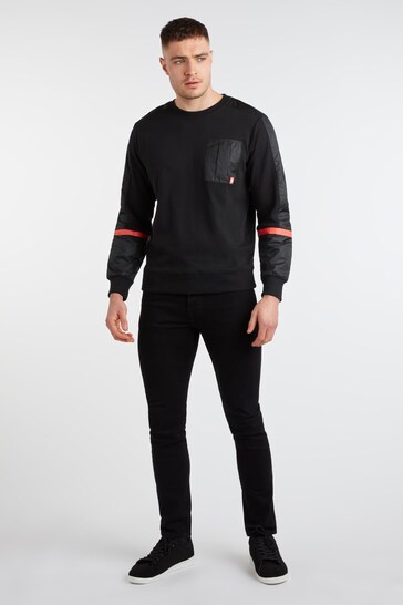 Buy Umbro Black Rfu Icon II Contrast Sweatshirt from the Next UK online shop