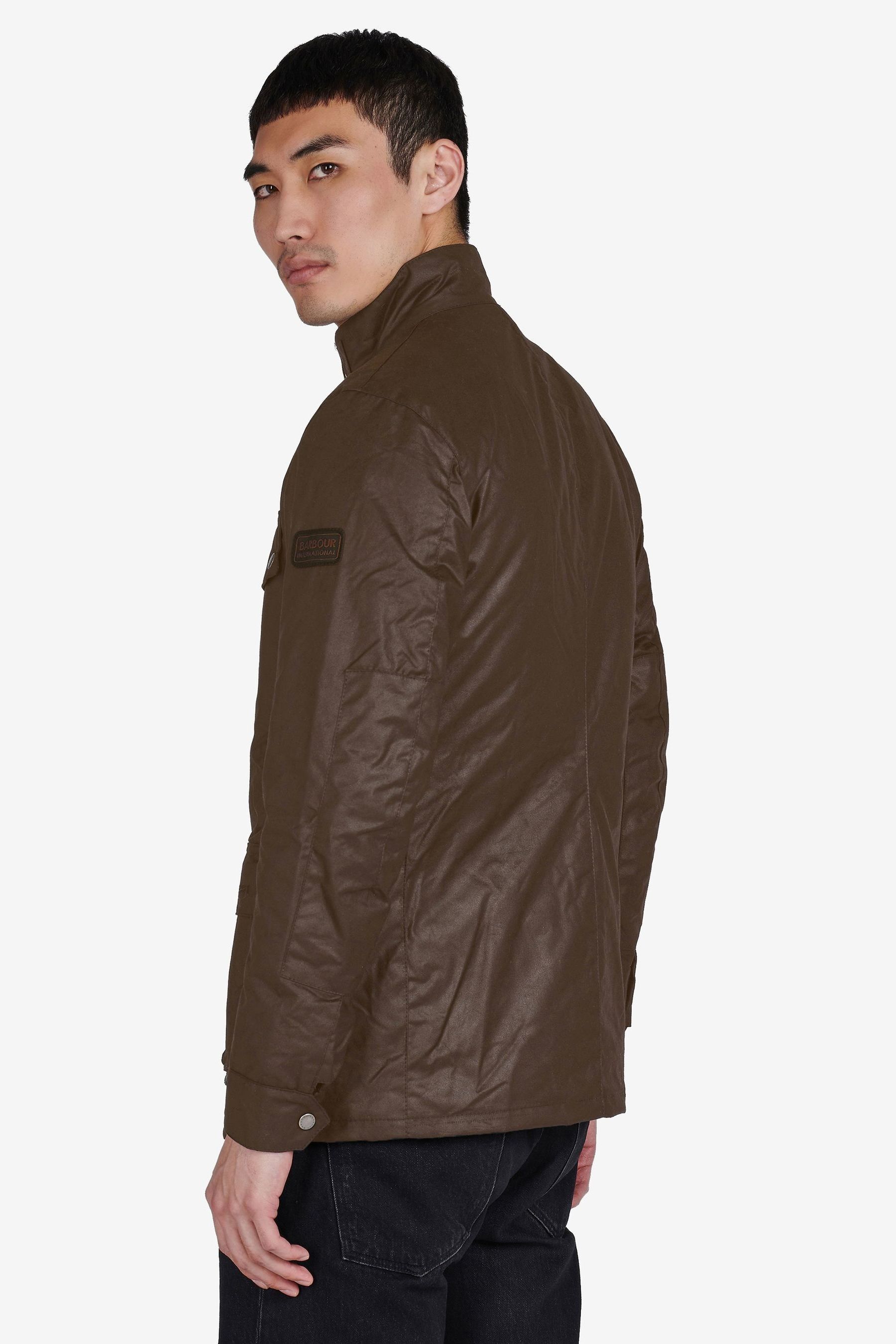 Barbour duke jacket brown deals