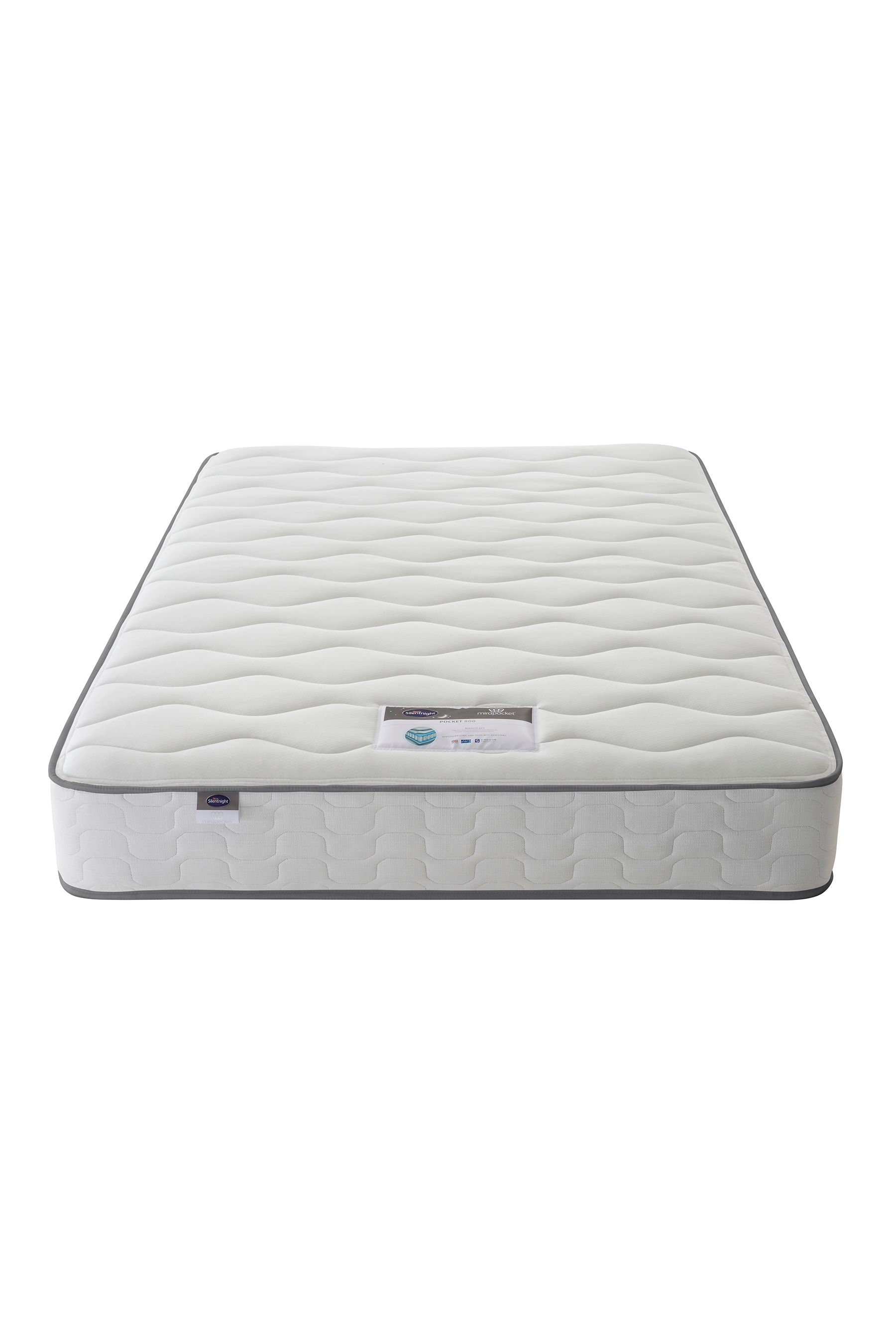 Buy Silentnight Black Mirapocket 800 Memory Ottoman Divan Bed Set