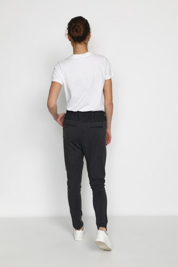 Kaffe Grey Jillian Low Crotch Slim Trousers