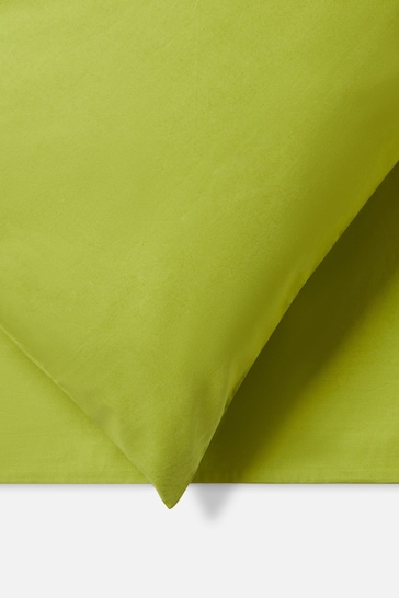 Jasper Conran London Spinach Green Organic Cotton 300 Thread Count Percale Pillowcase