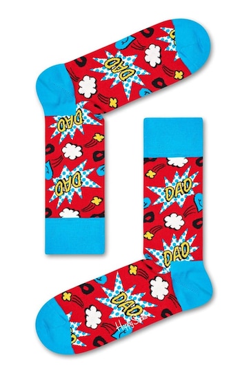 Buy Happy Socks Red Dad Socks from the Next UK online shop