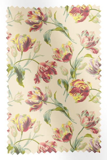 Laura Ashley Cranberry Red Gosford Fabric By The Metre