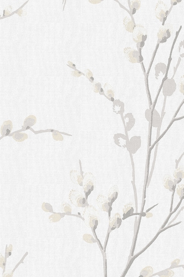 Laura Ashley Dark Grey Pussy Willow Fabric By The Metre