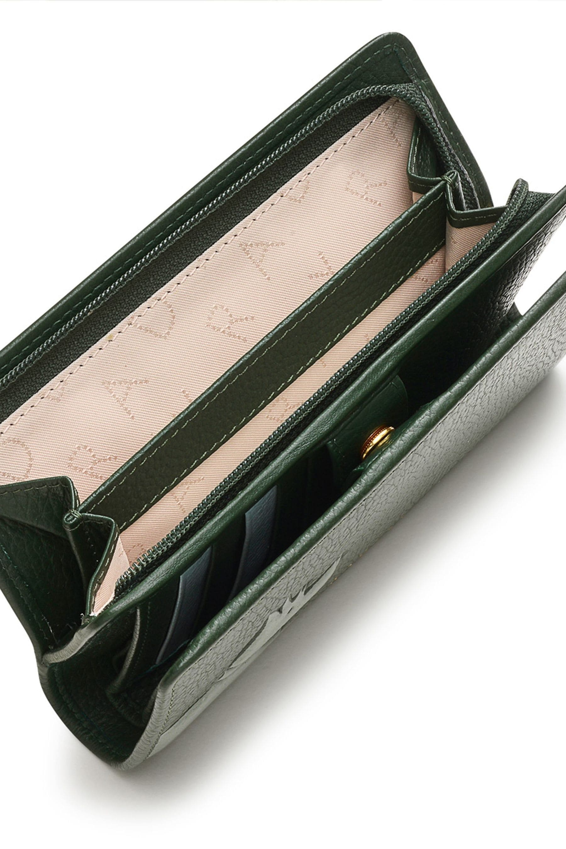 Buy Radley London Green Stamp Medium Bifold Purse from the Next UK