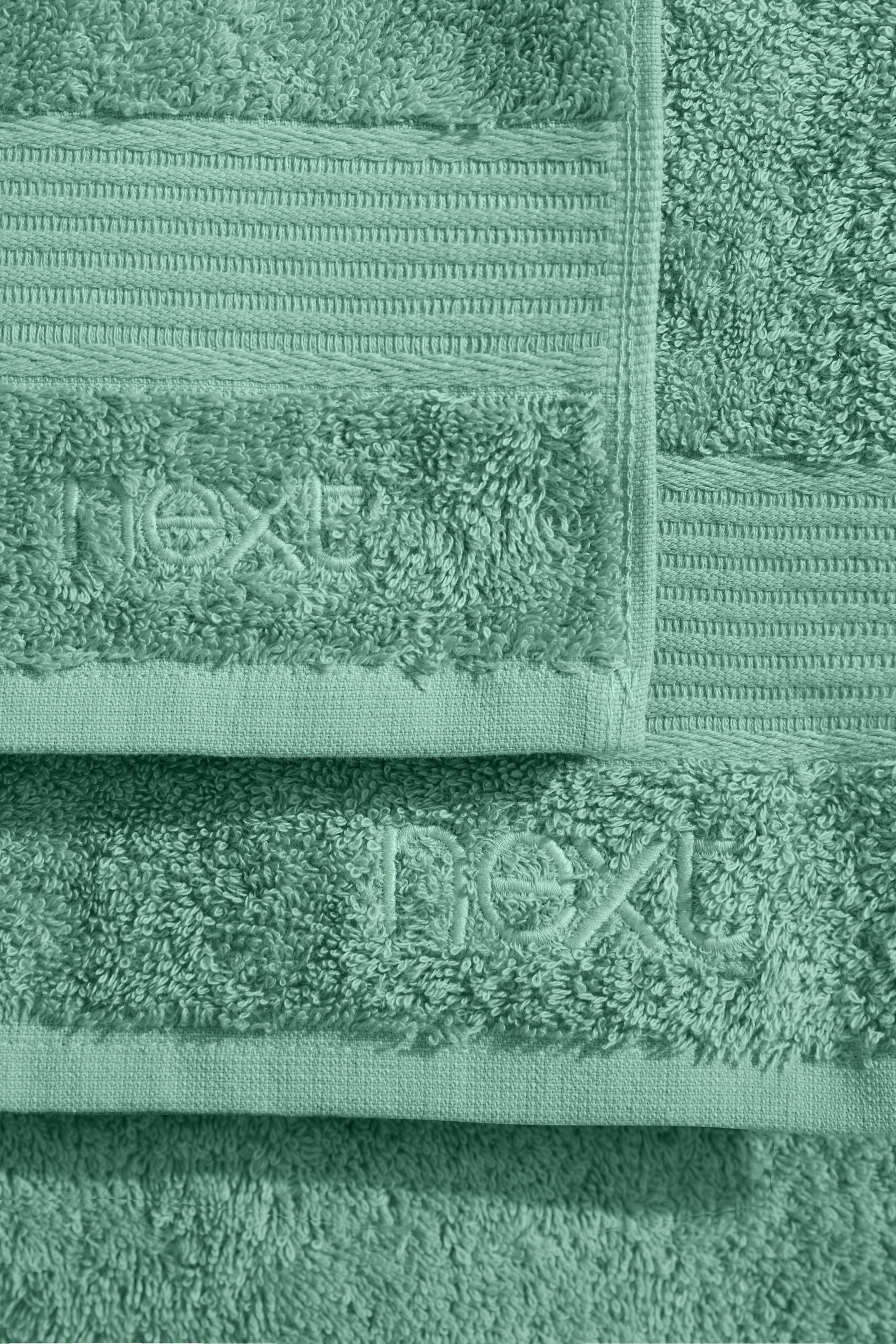 Next green towels deals
