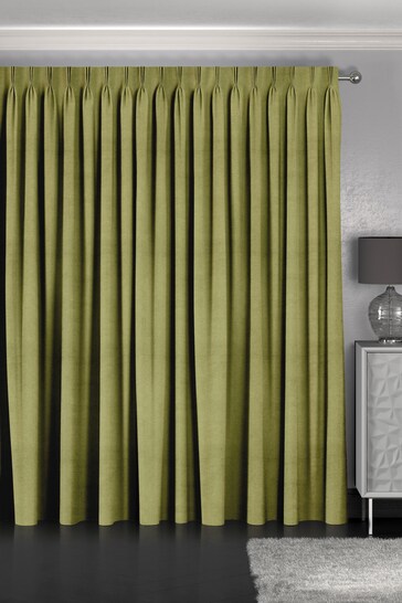 Apple Green Harvi Made To Measure Curtains