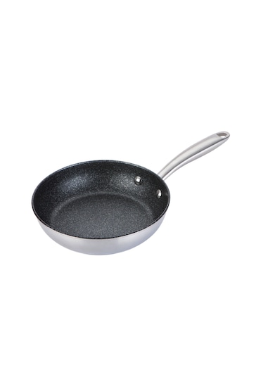 Prestige Silver Scratch Guard Stainless Steel Non-Stick 21cm Frying Pan