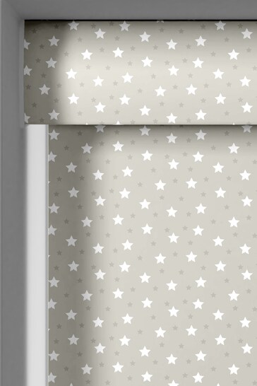 Natural Ditsy Stars Made To Measure Roller Blind