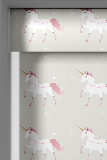 Natural Magical Unicorn Made To Measure Roller Blind