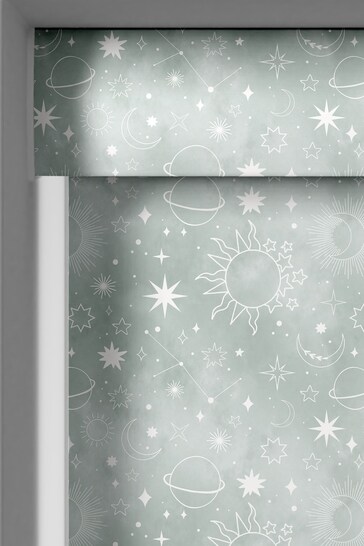 Sage Green Moon Made To Measure Roller Blind