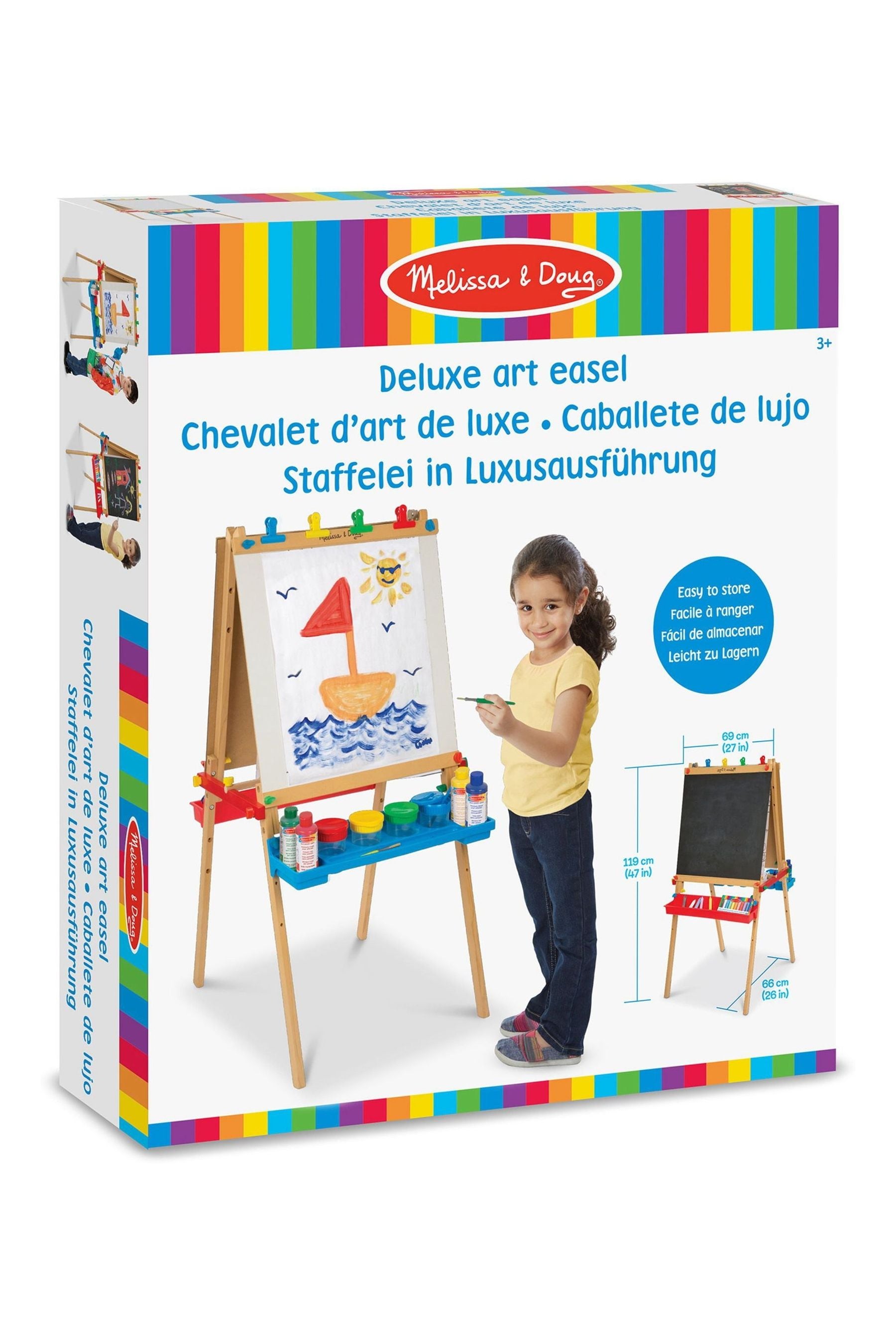 Buy Melissa Doug Deluxe Standing Art Easel from the Next UK